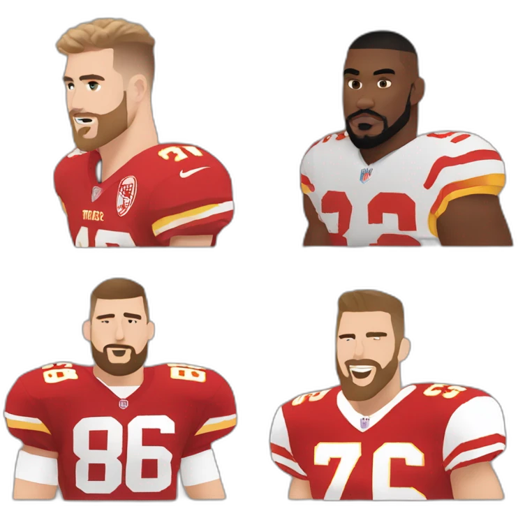 Football + Taylor swift + travis kelce emoji