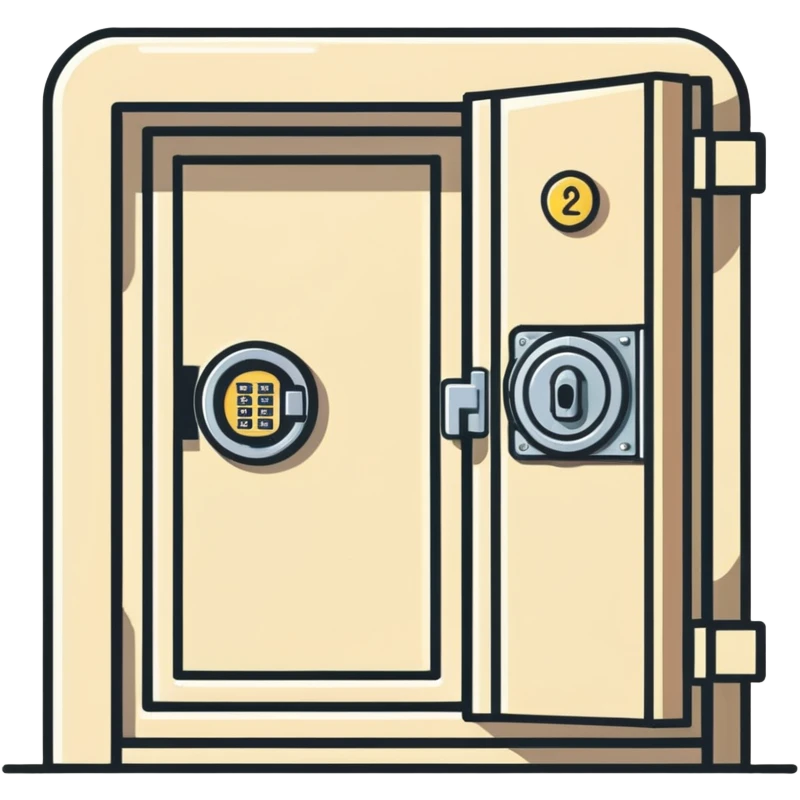 Bank vault emoji
