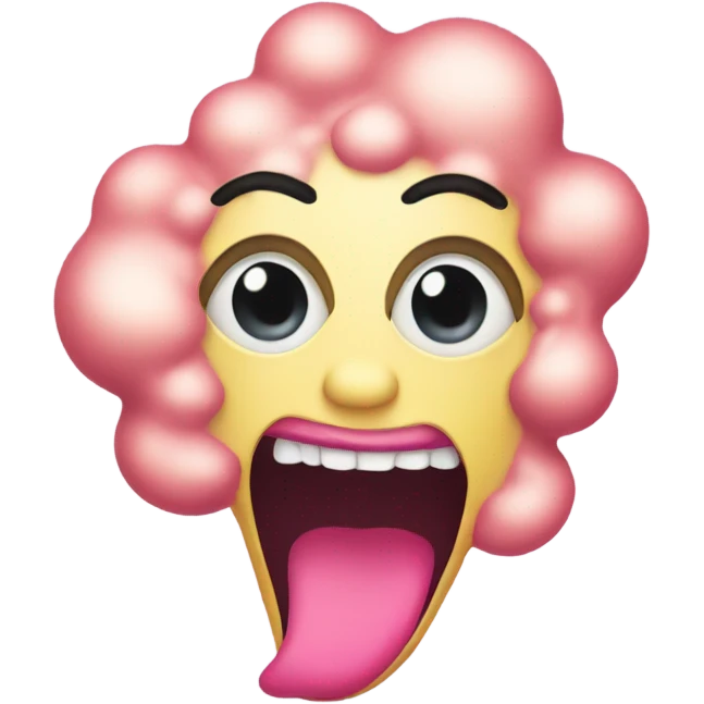Amoeba in drag emoji