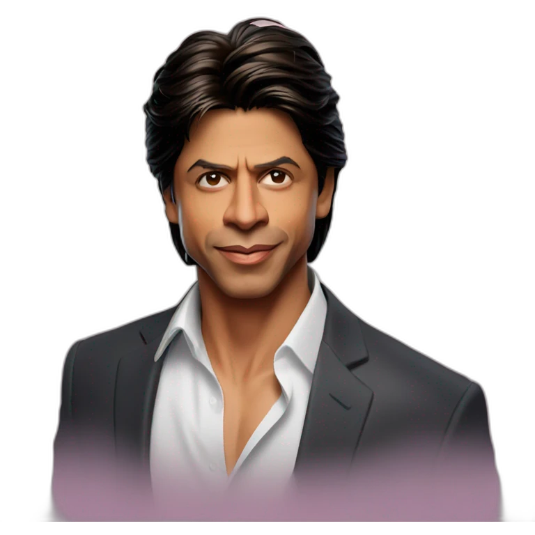 Shah rukh khan sending love emoji