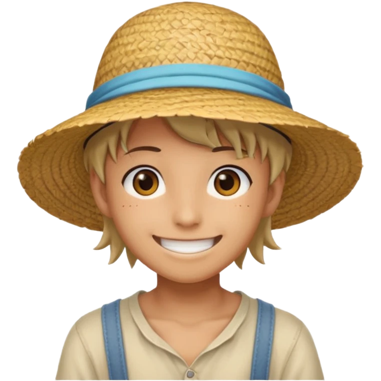 The luf from the anime anpice emoji