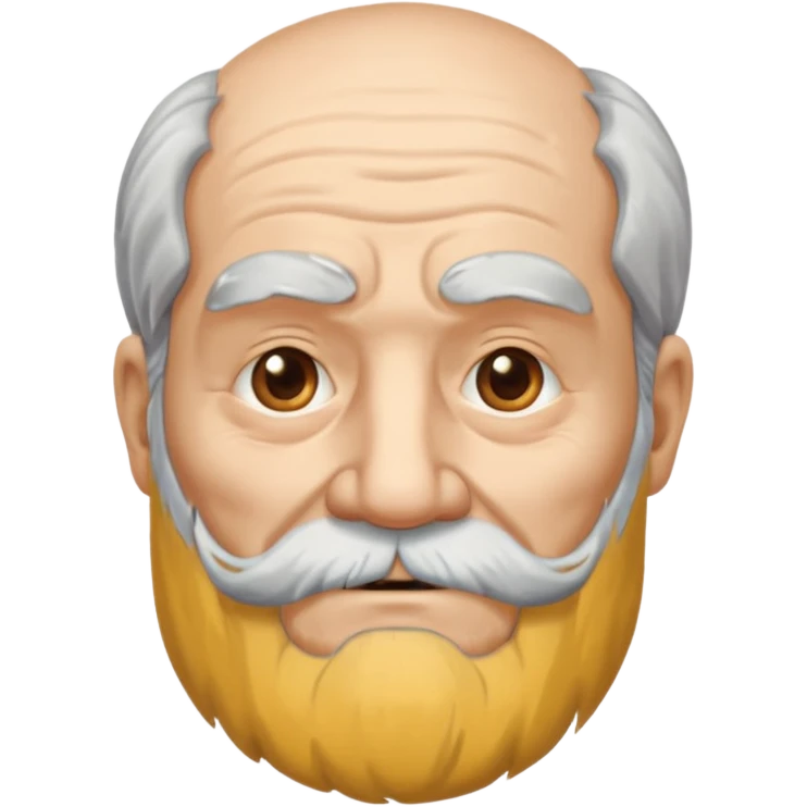 long bearded elderly  emoji