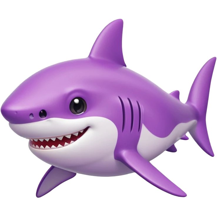 purple Baby Shark emoji