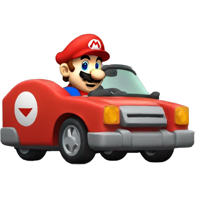 mario car emoji