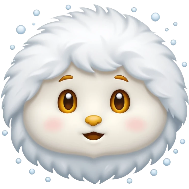 Snow fall emoji