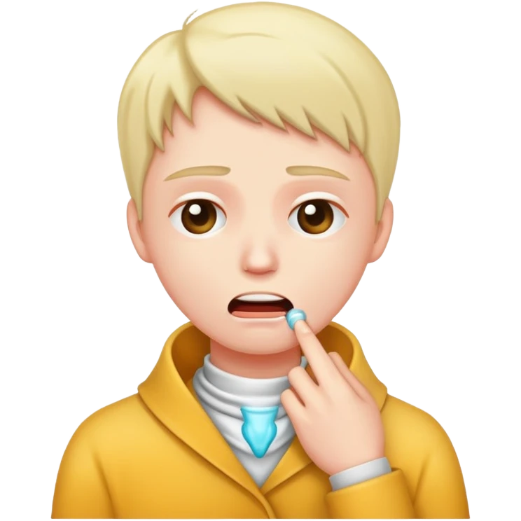 sore throat emoji