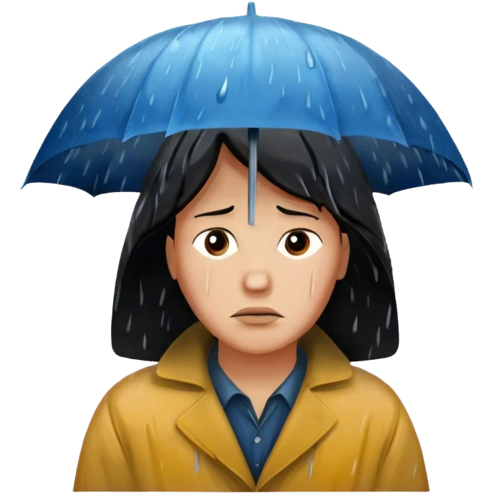 Icon for Drama Movies: A vintage movie poster-style design with intense emotional elements, like a lone figure in a rainstorm, a tear-streaked face, or dramatic lighting. Include subtle symbols of heartache and struggle. Bold typography, cinematic feel. Transparent background. emoji