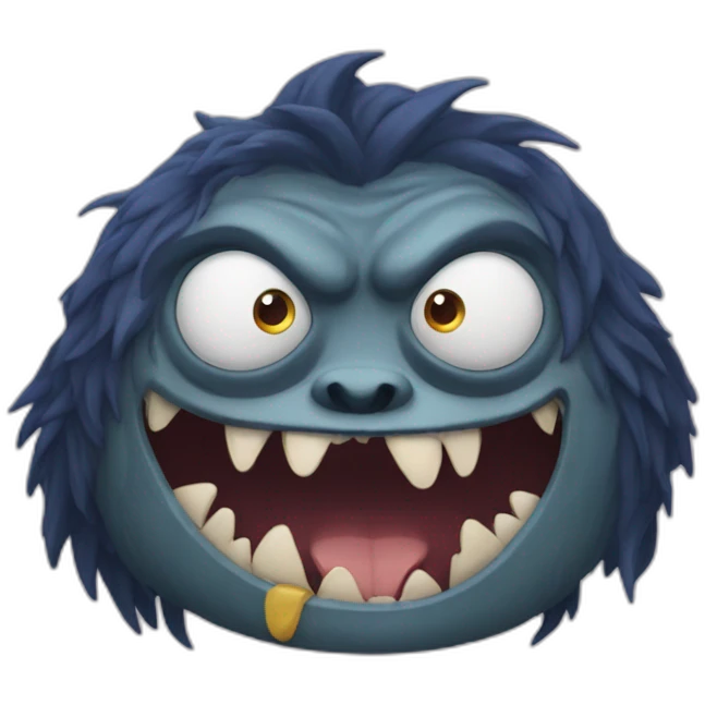 The french monster  emoji