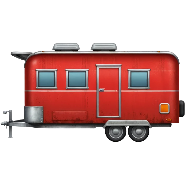 Tráiler rojo emoji