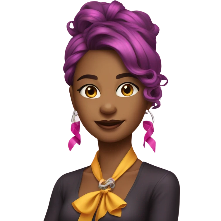 ribbon coqquette  emoji