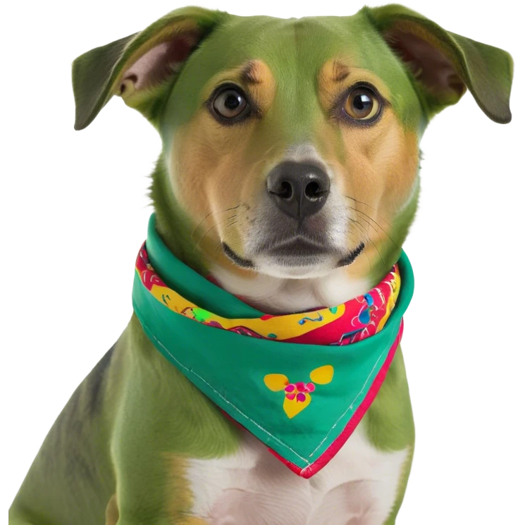 Dog sideye  emoji