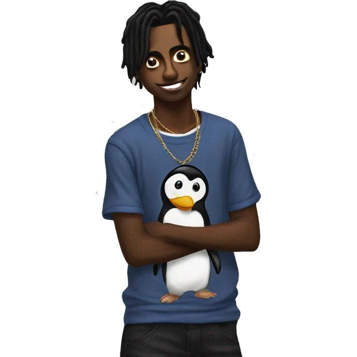Playboi Carti pinguin emoji