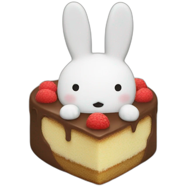 miffy-eating-cake emoji