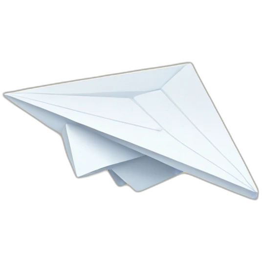Paper airplane emoji