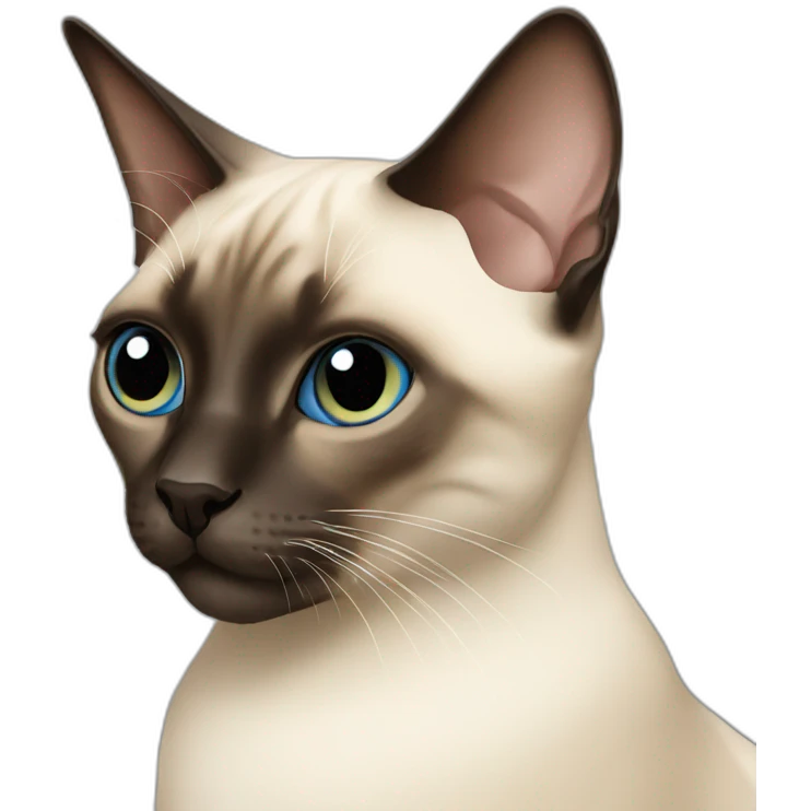 Siamese-cat emoji