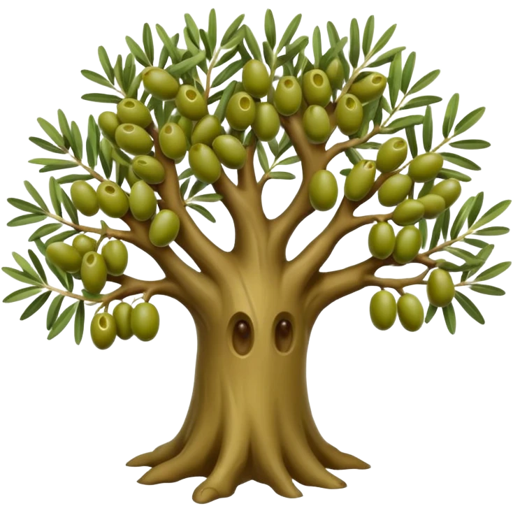 olive tree emoji