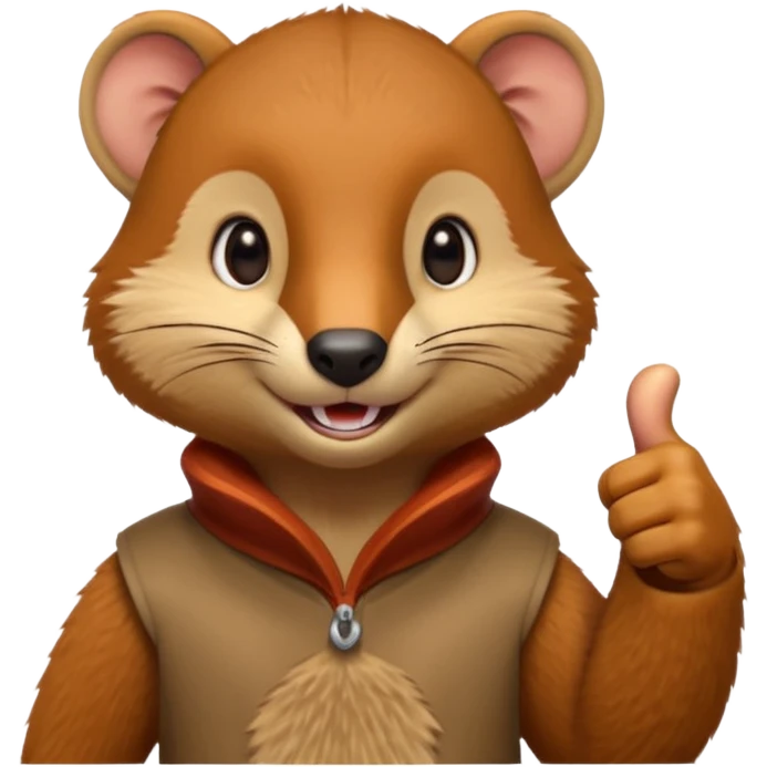 Mangoose thumb up emoji