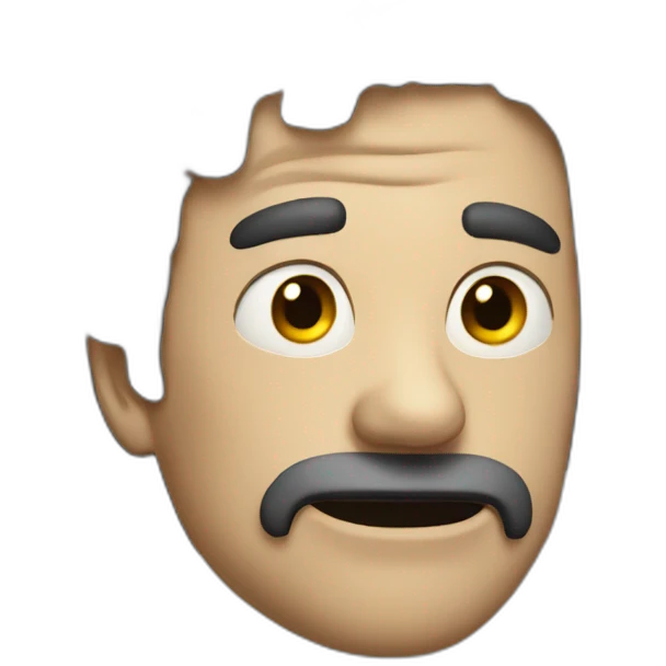 Horror man emoji