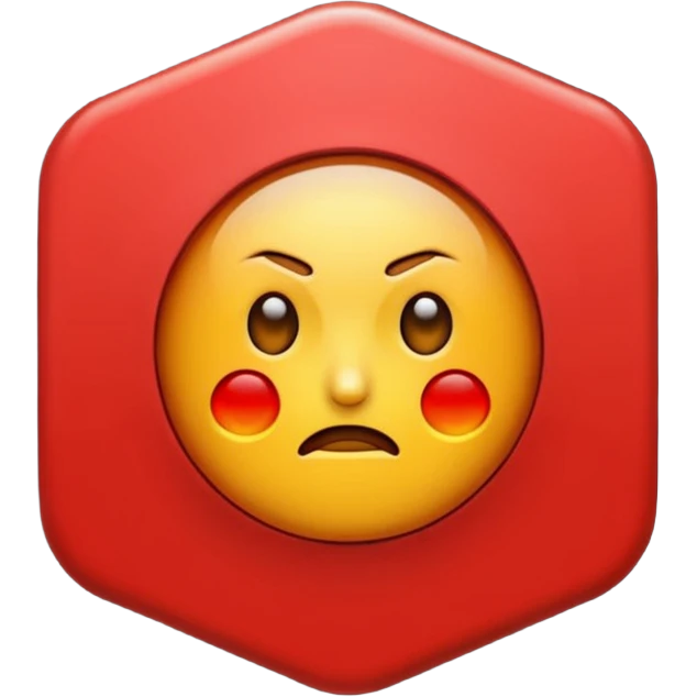 red alert emoji