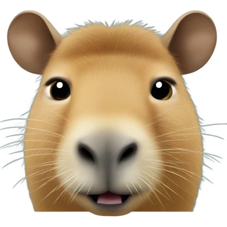 Capybara emoji