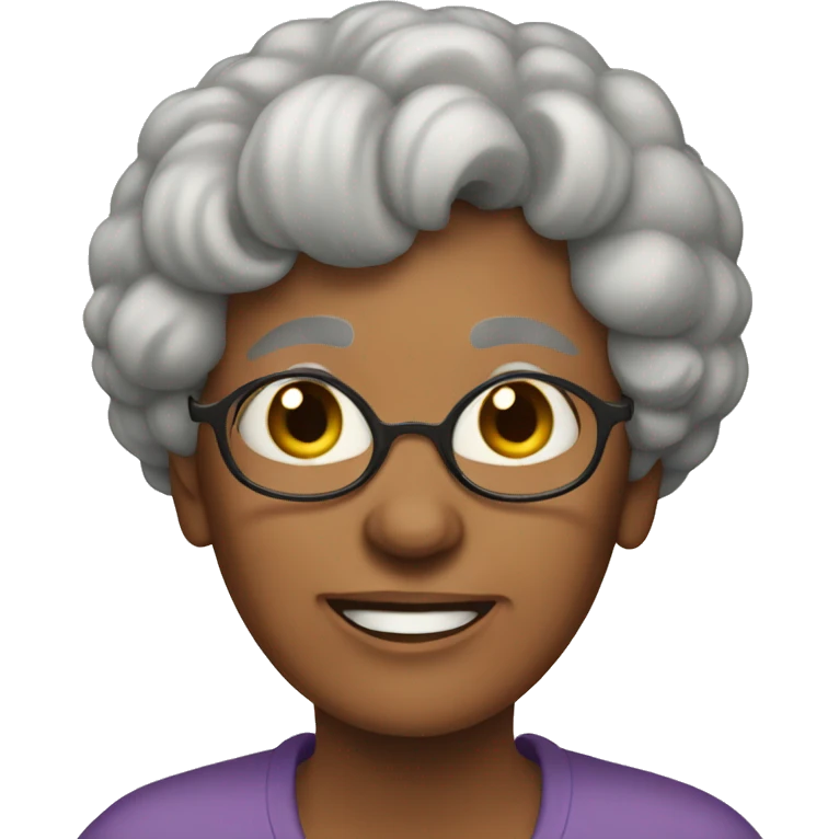 handy grandma  emoji