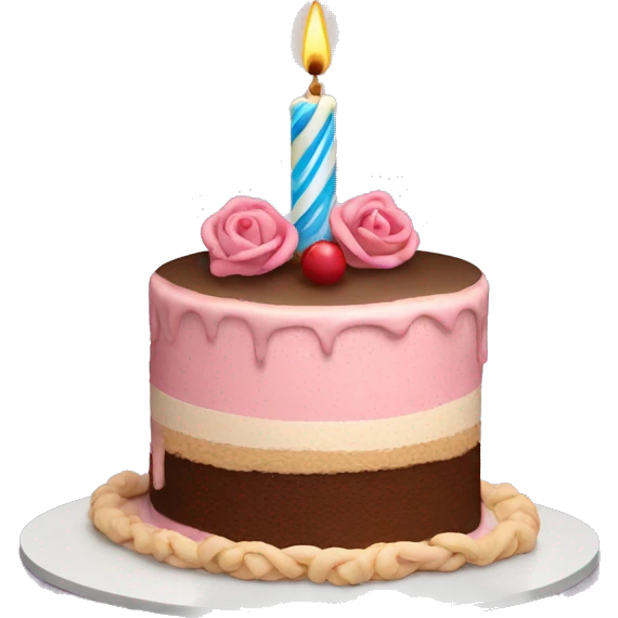 Birthday cake for 20th birthday emoji