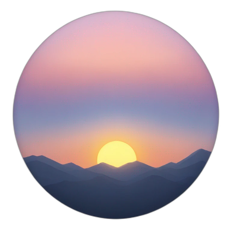 Sunrise emoji