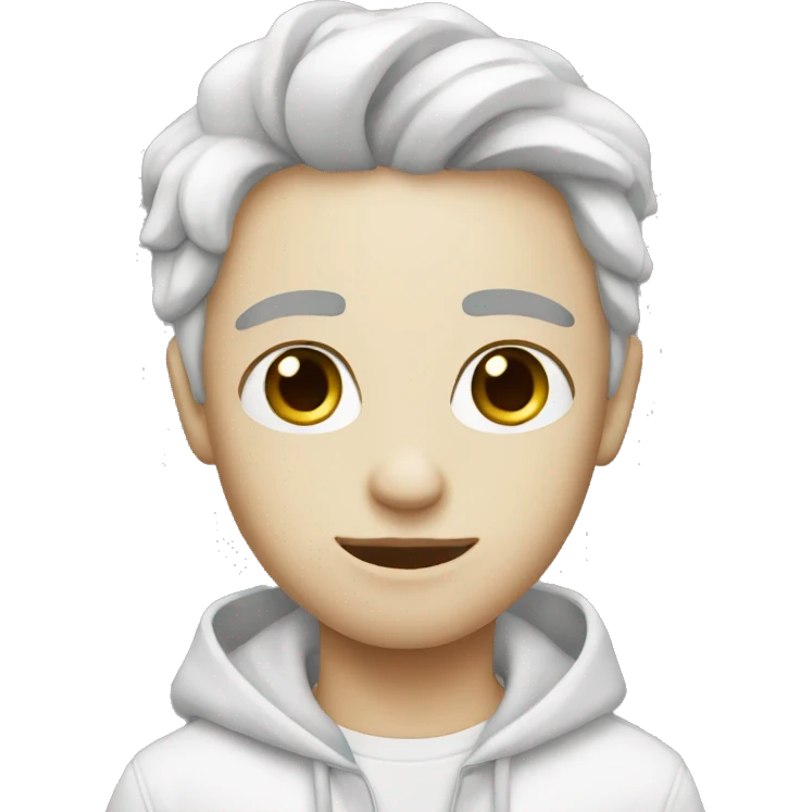 white aesthetic  emoji