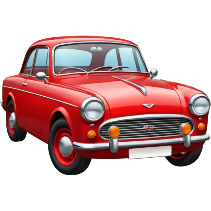 car with garden emoji