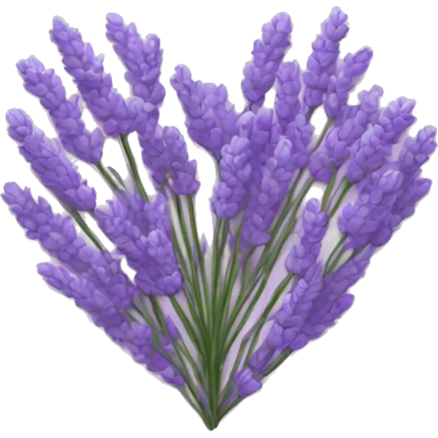 lavender heart emoji