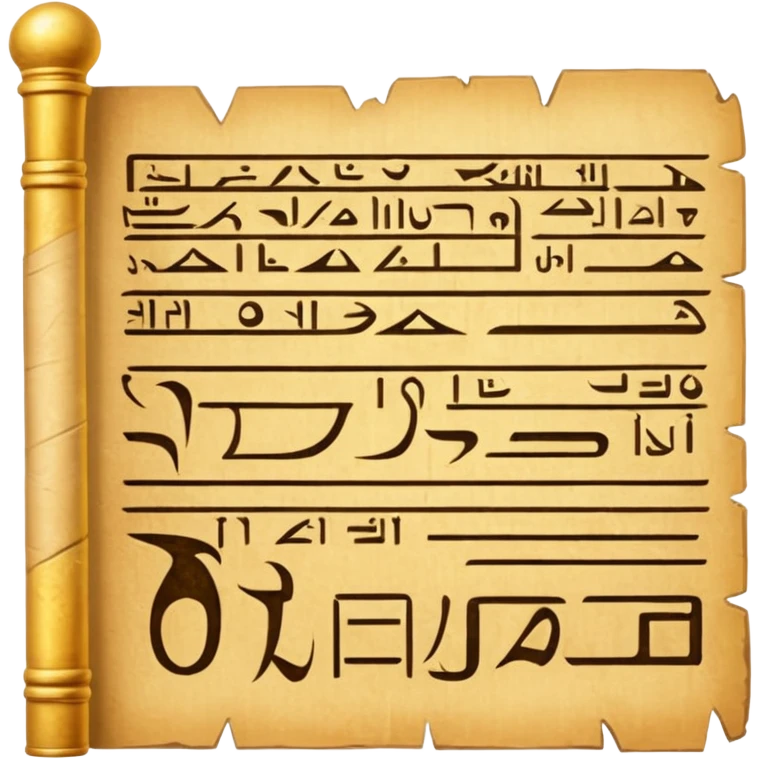Egyptian texts emoji