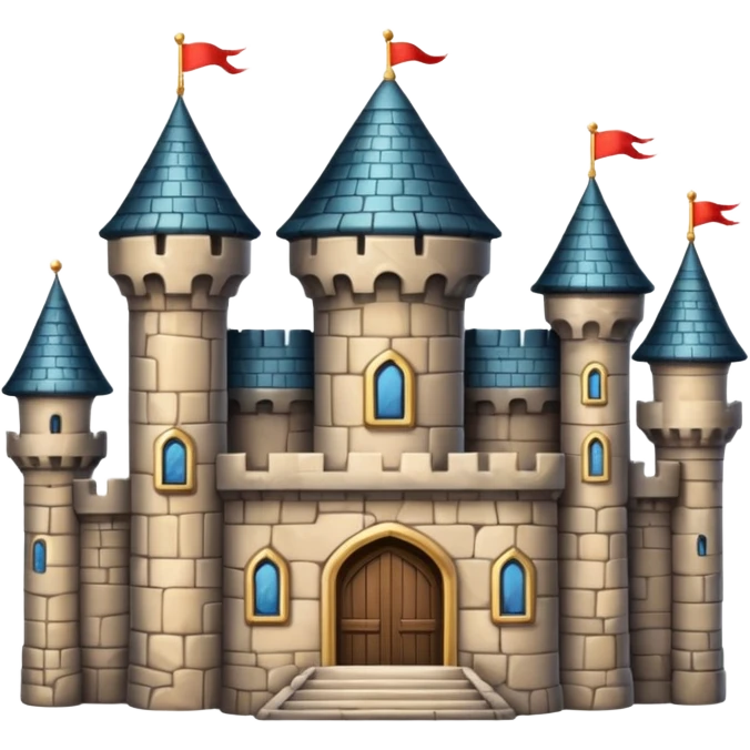 luxurious castle emoji