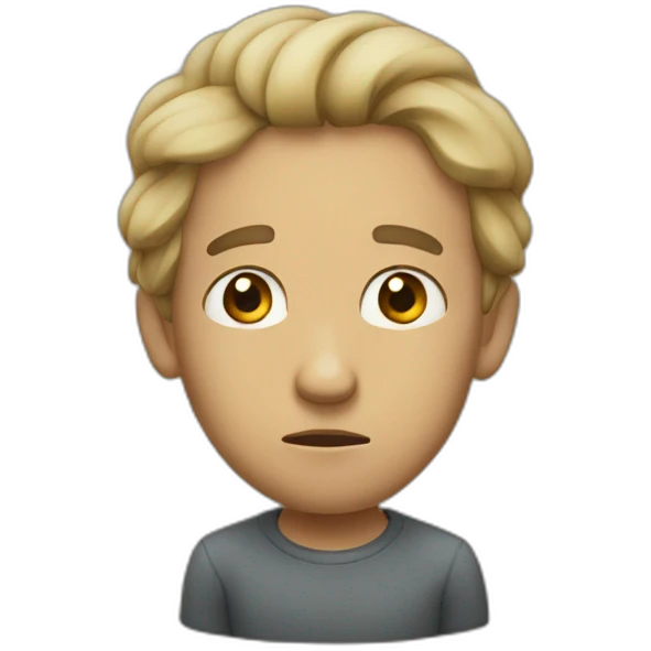 Fâché triste emoji