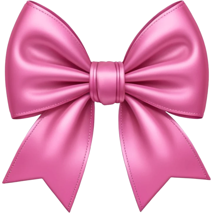 Pink bow emoji