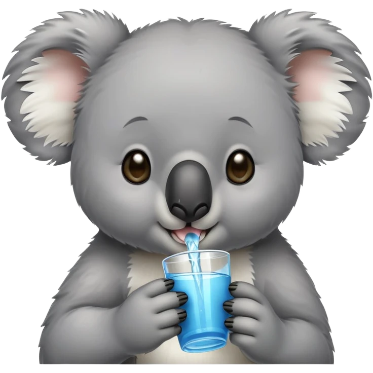Drinking Koala emoji