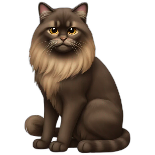 Sable persan cat emoji