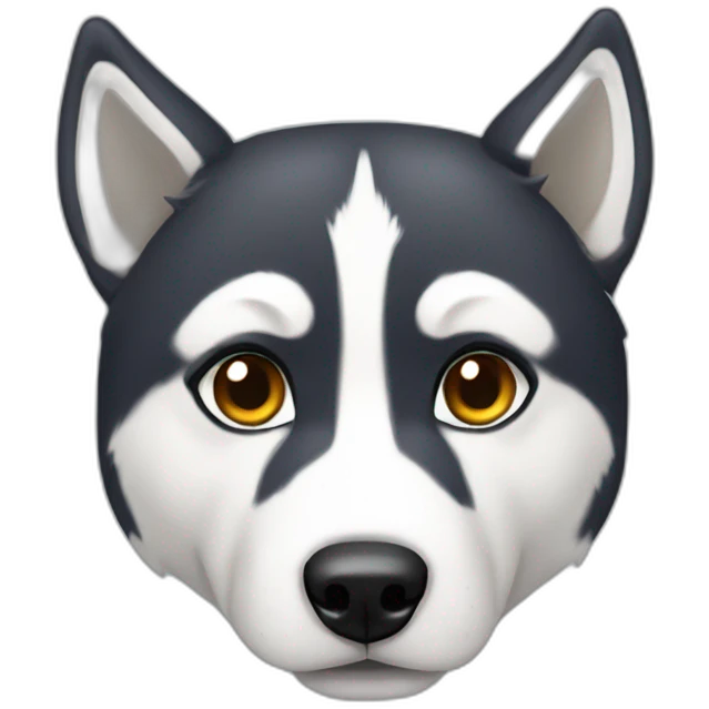 Head Husky emoji