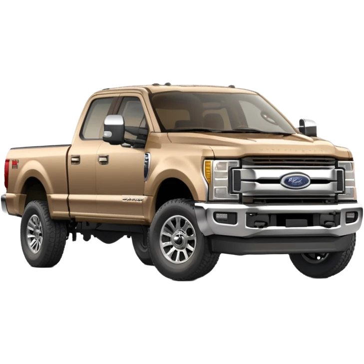 2018 ford f250 tan emoji