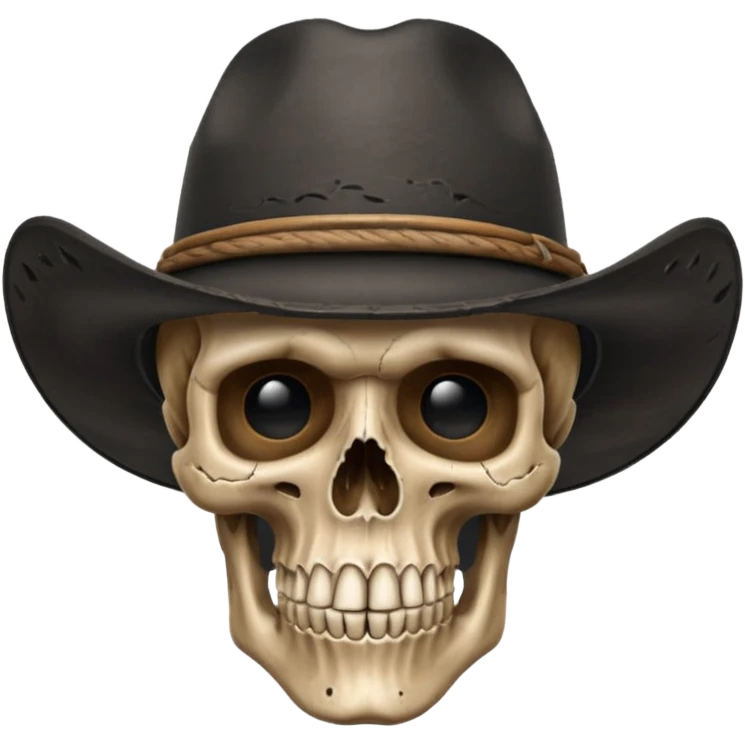 🤠+💀 emoji