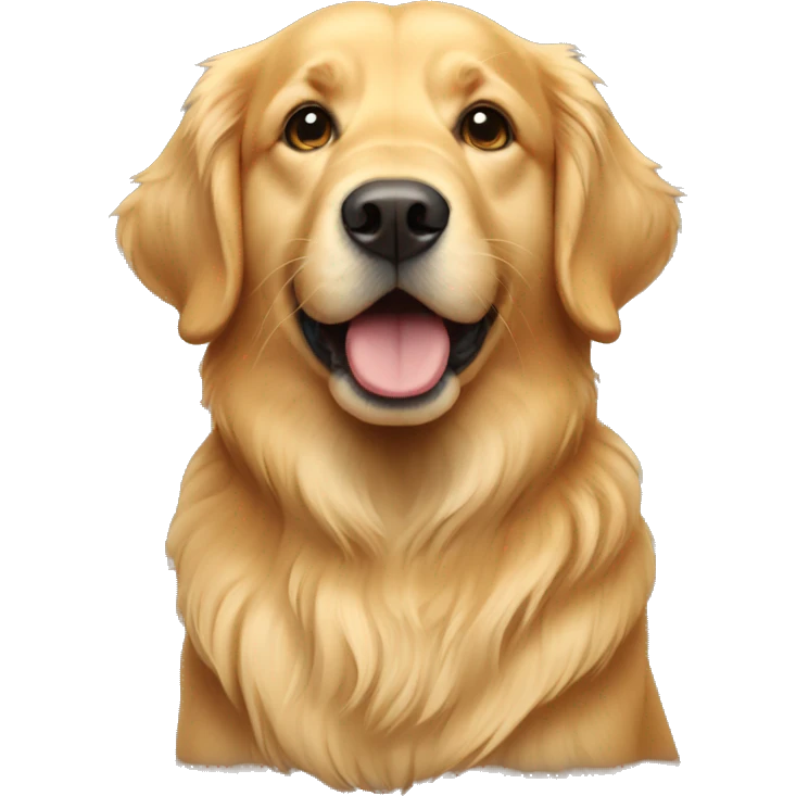 Golden retriever emoji