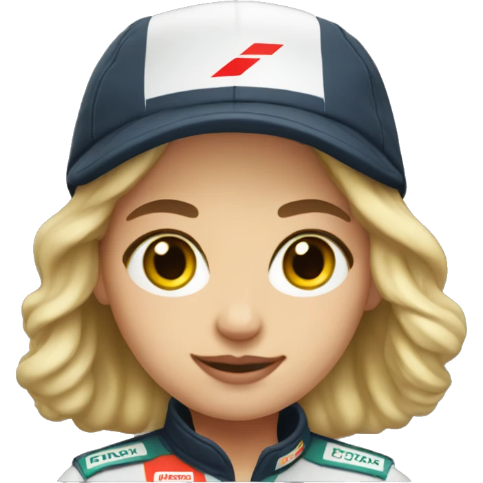 f1 girl emoji
