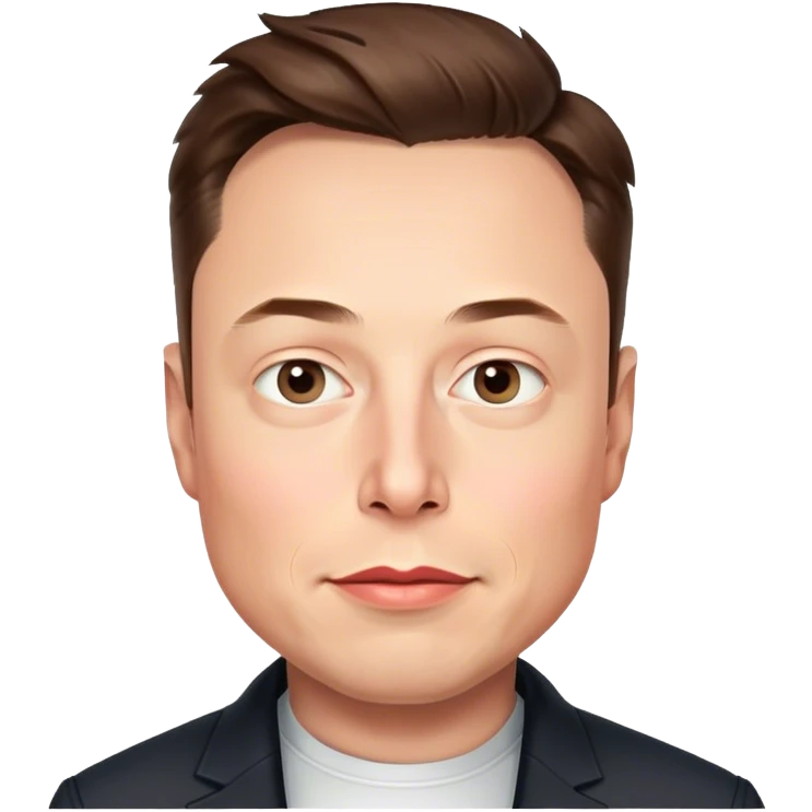 Elon mask emoji