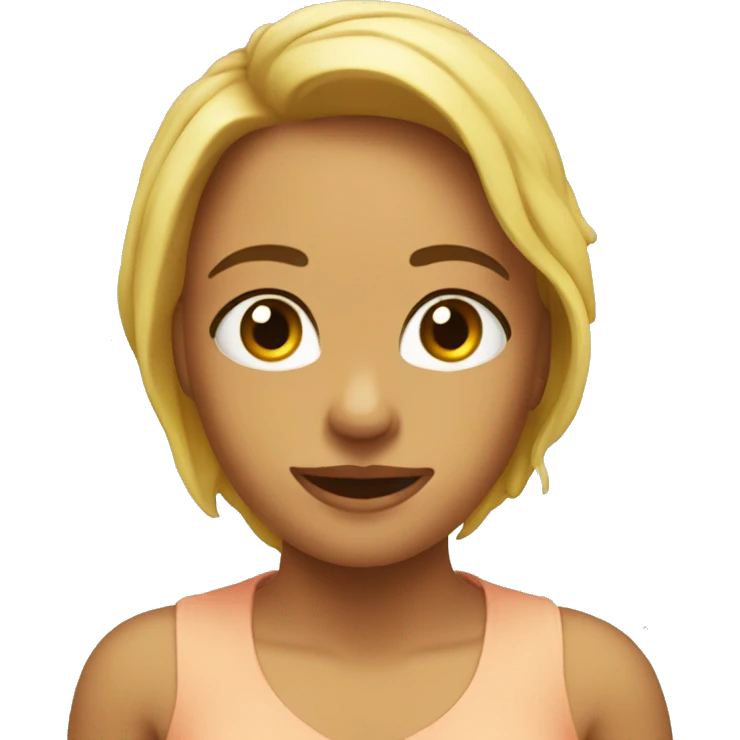 Chica bañándose  emoji