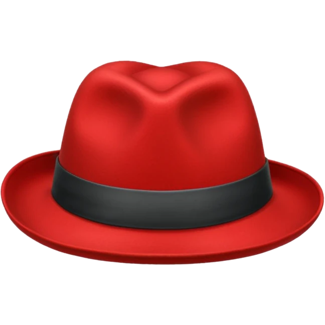 just the hat emoji