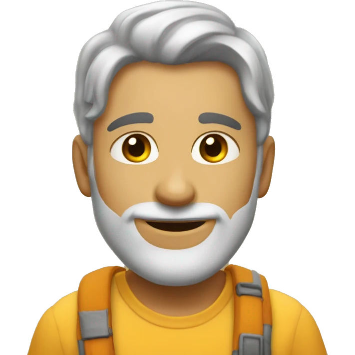 Новогодняя горящая свечка emoji