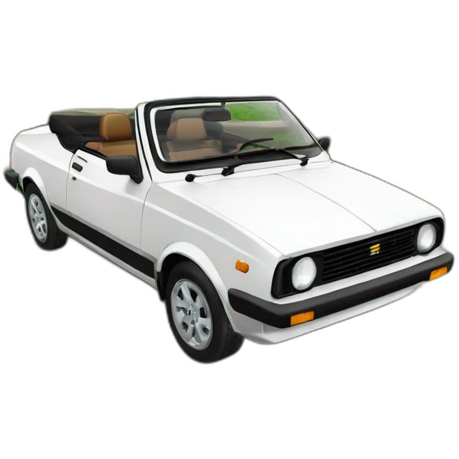 berno mare in yugo cabriolet emoji
