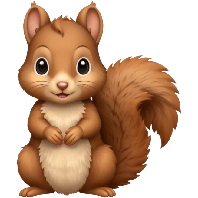 baby squirrel emoji