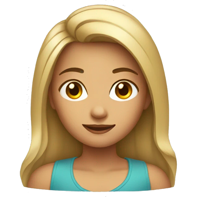 girl face 12 years emoji