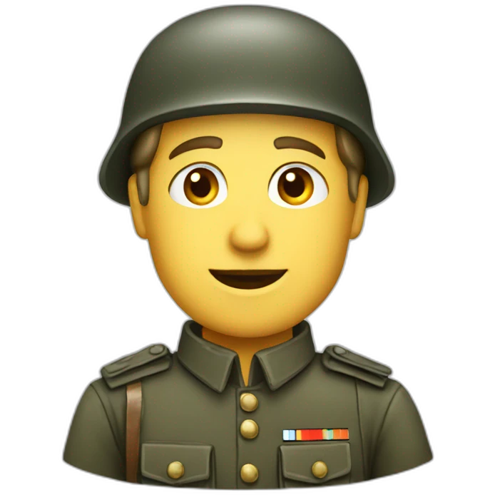 german soldier emoji