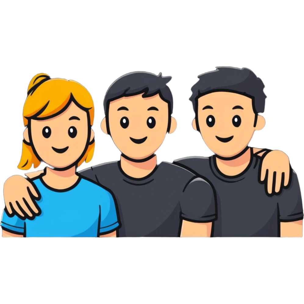 group of friends emoji